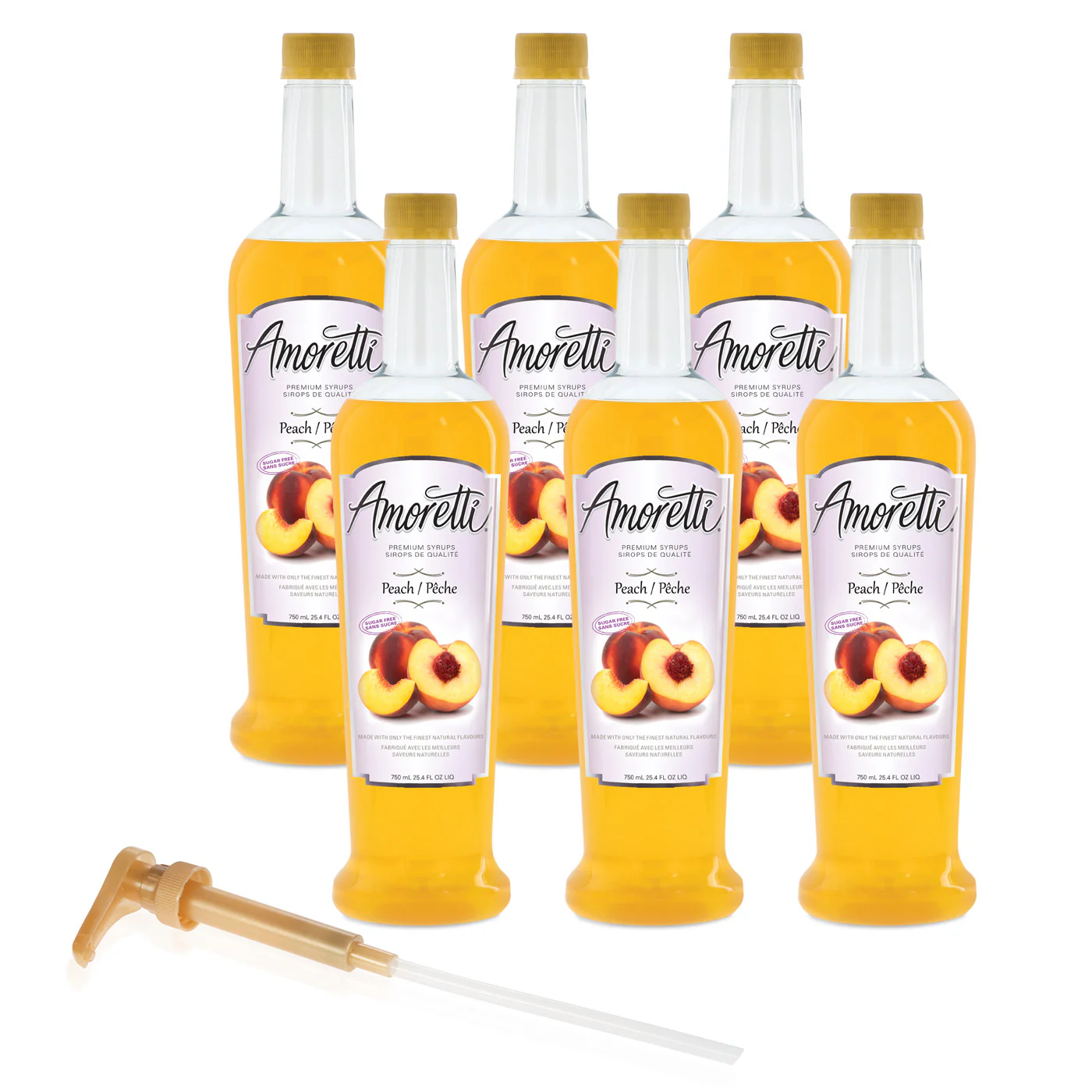 Sugar Free Peach Syrup - Image 3