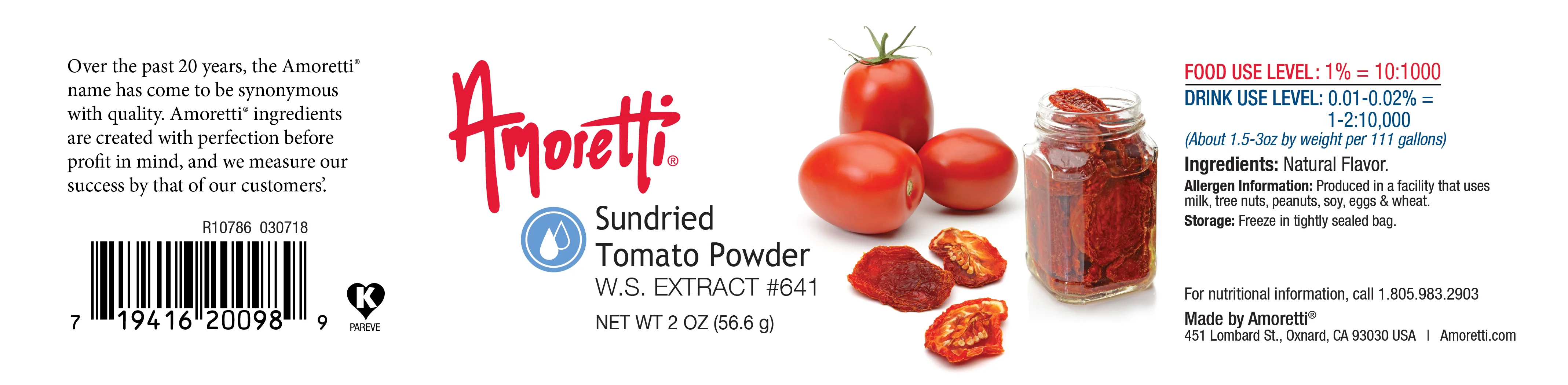 Sundried Tomato Extract Powder Water Soluble - Image 2