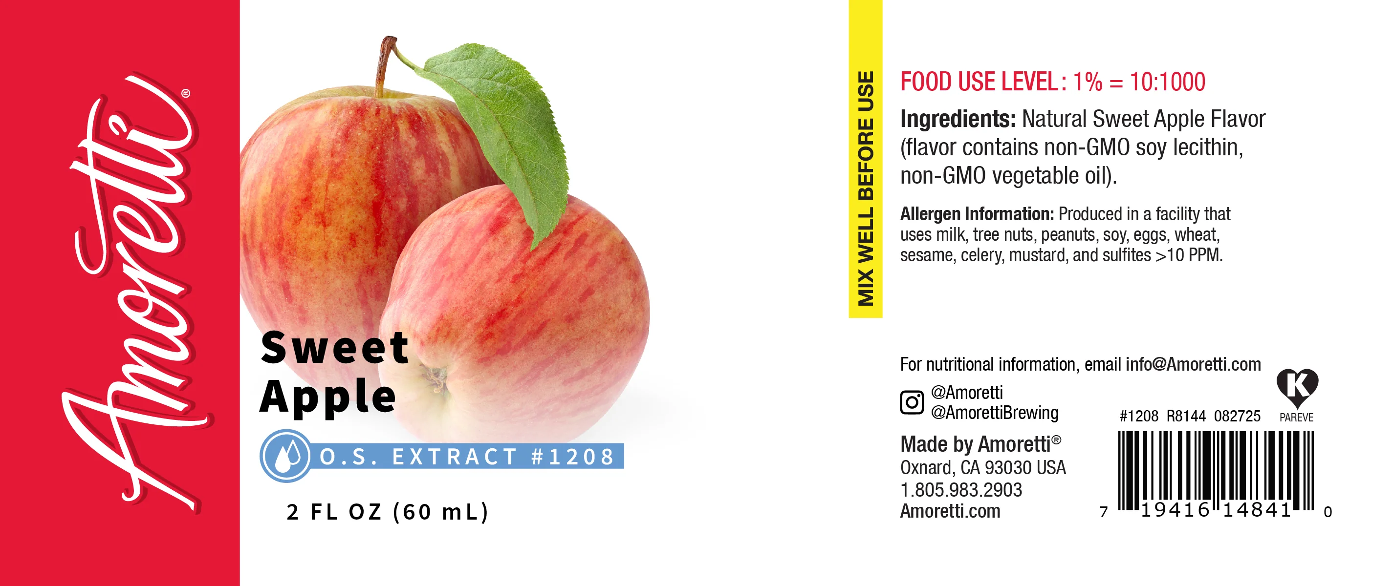 Sweet Apple Extract Oil Soluble - Image 2
