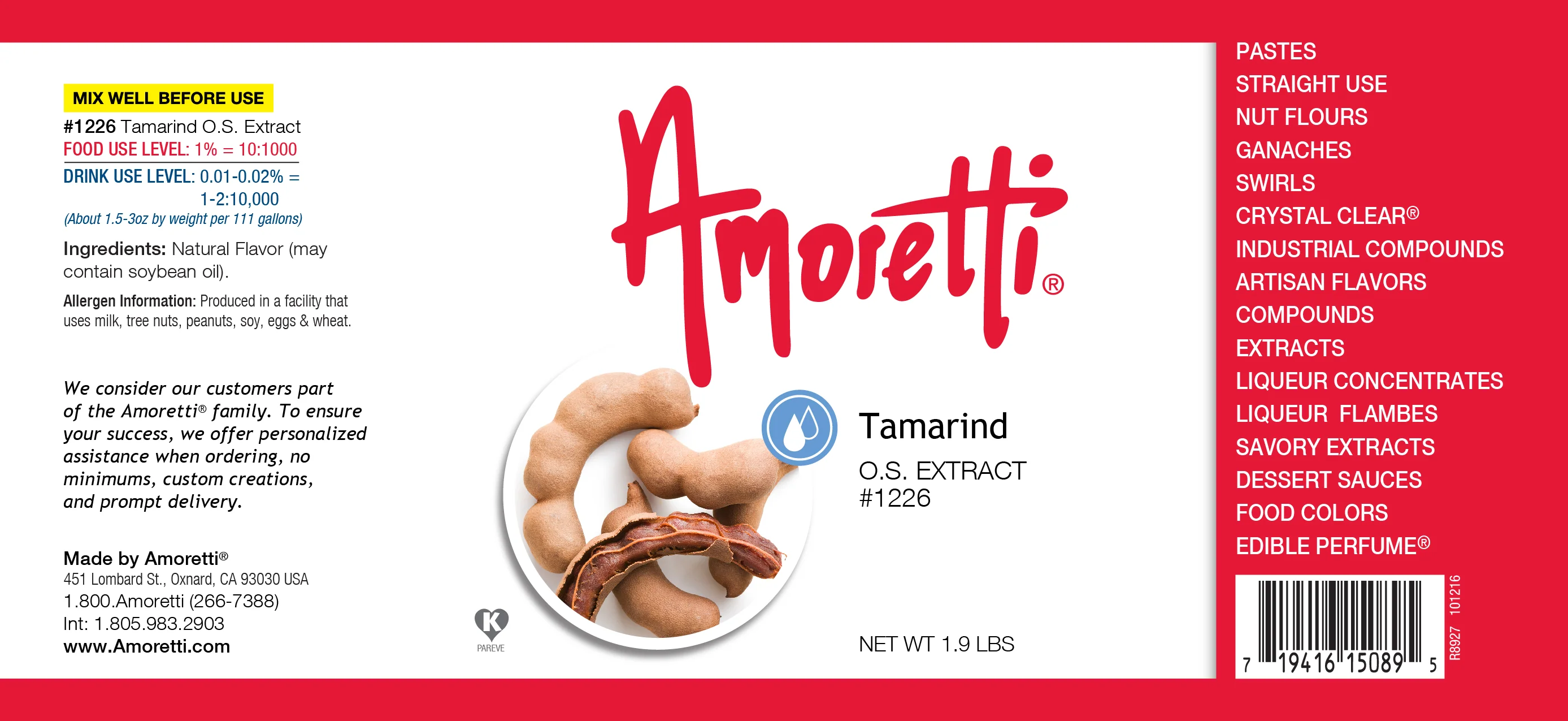 Tamarind Extract Oil Soluble - Image 2