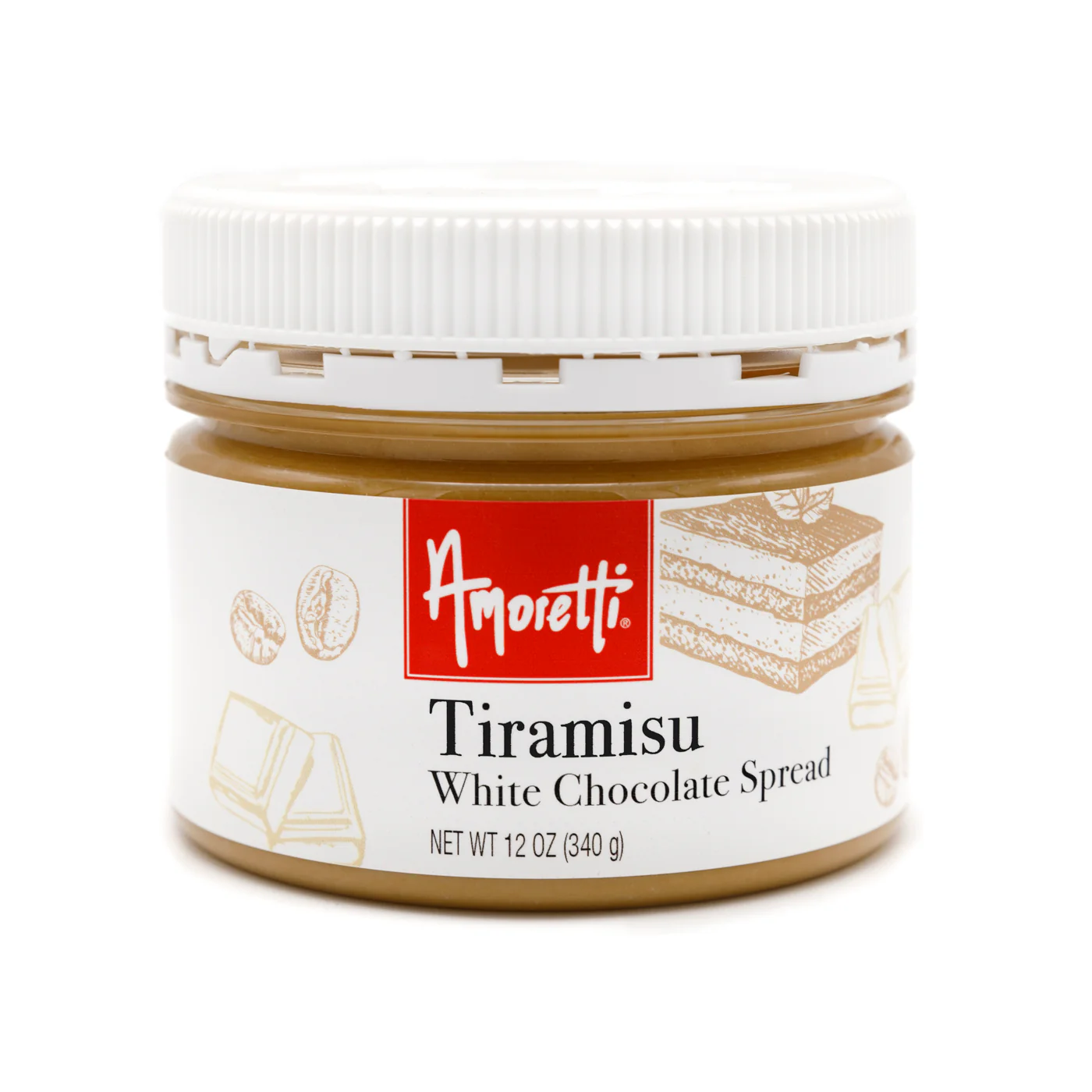 Tiramisu White Chocolate Spread