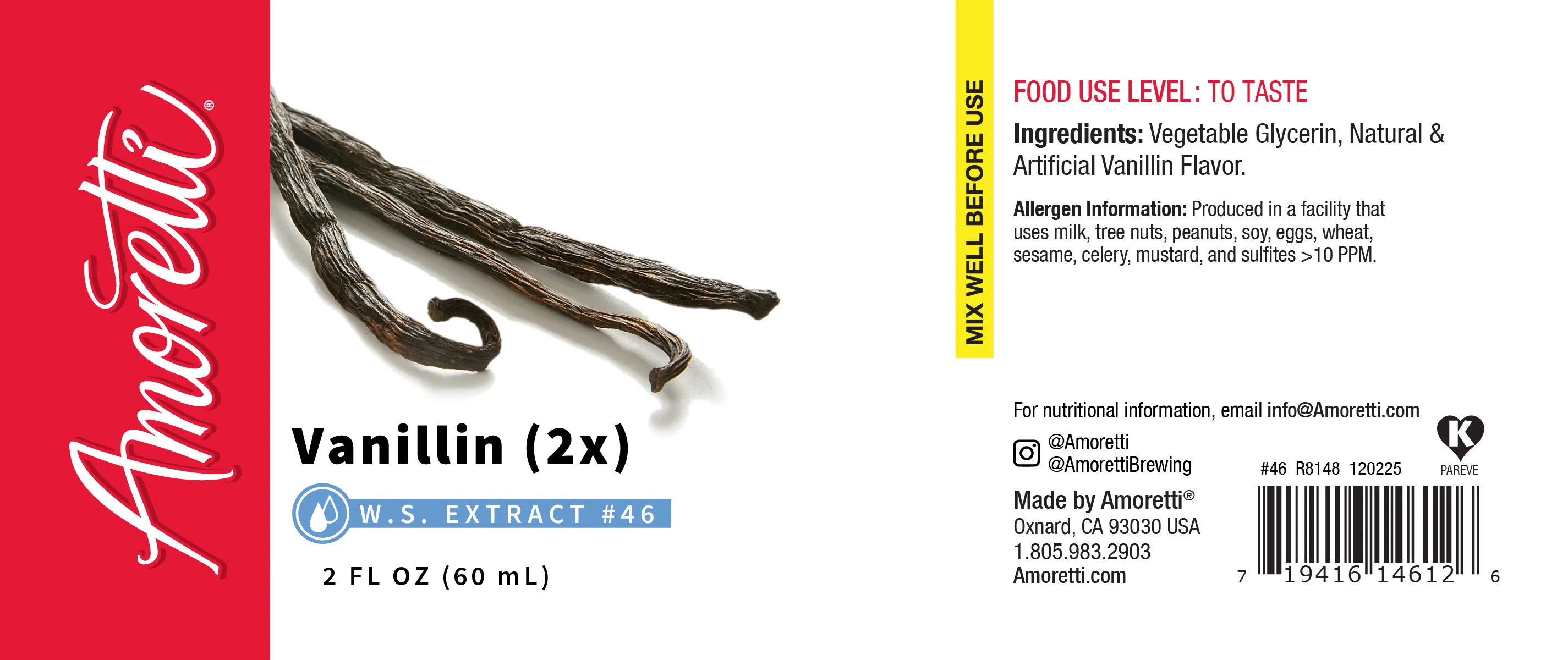 Vanillin Extract Water Soluble 2X - Image 2