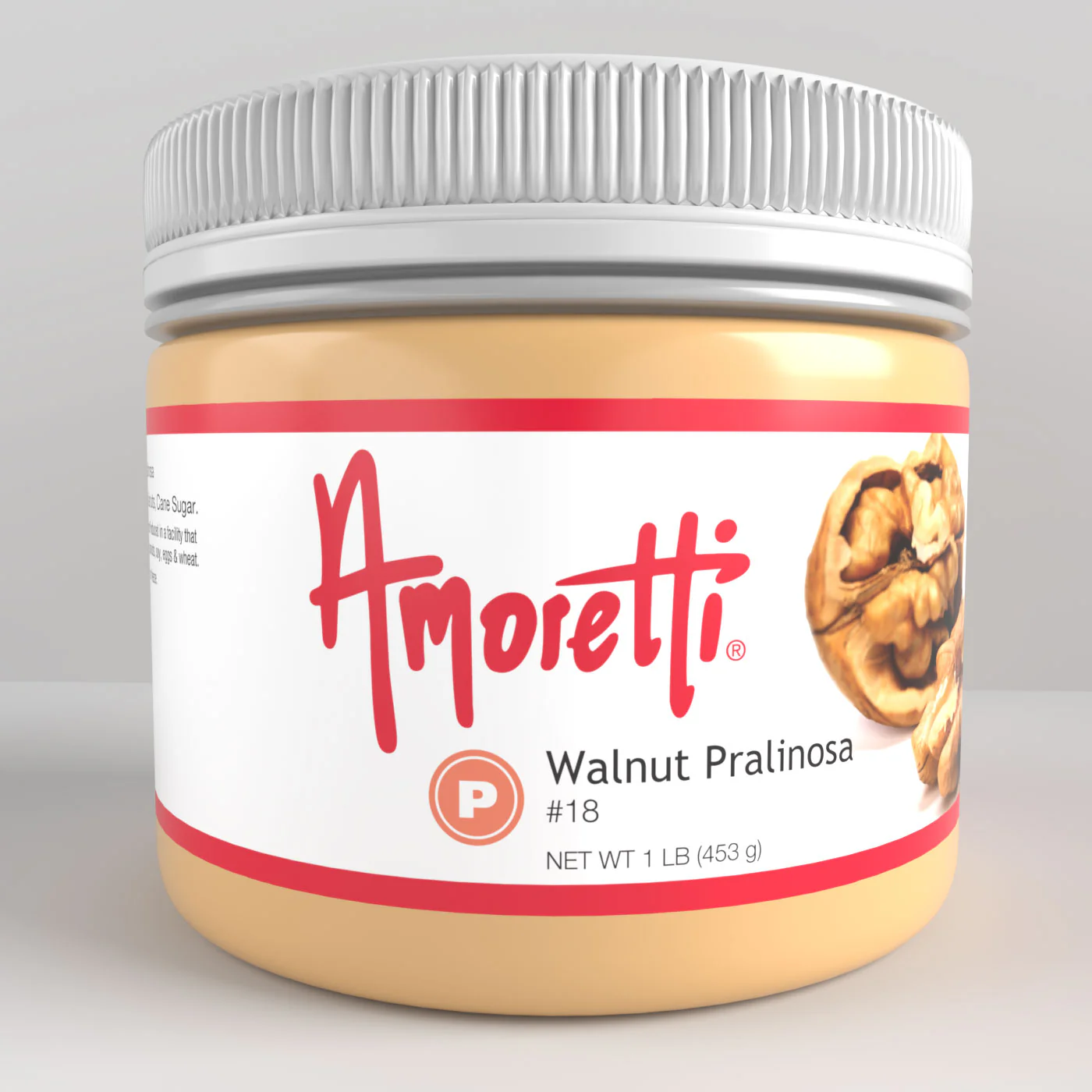 Walnut Pralinosa (refrigerate)