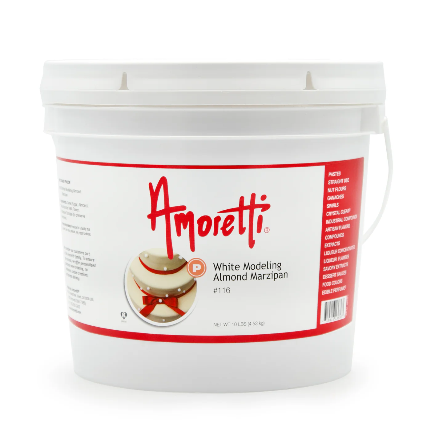 White Modeling Almond Marzipan (not bake-proof) - Image 3