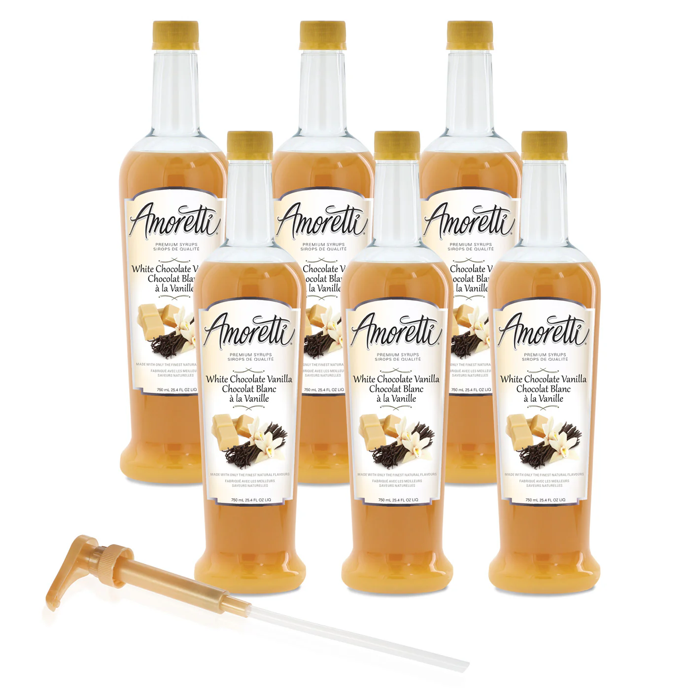 Premium White Chocolate Vanilla Syrup - Image 3