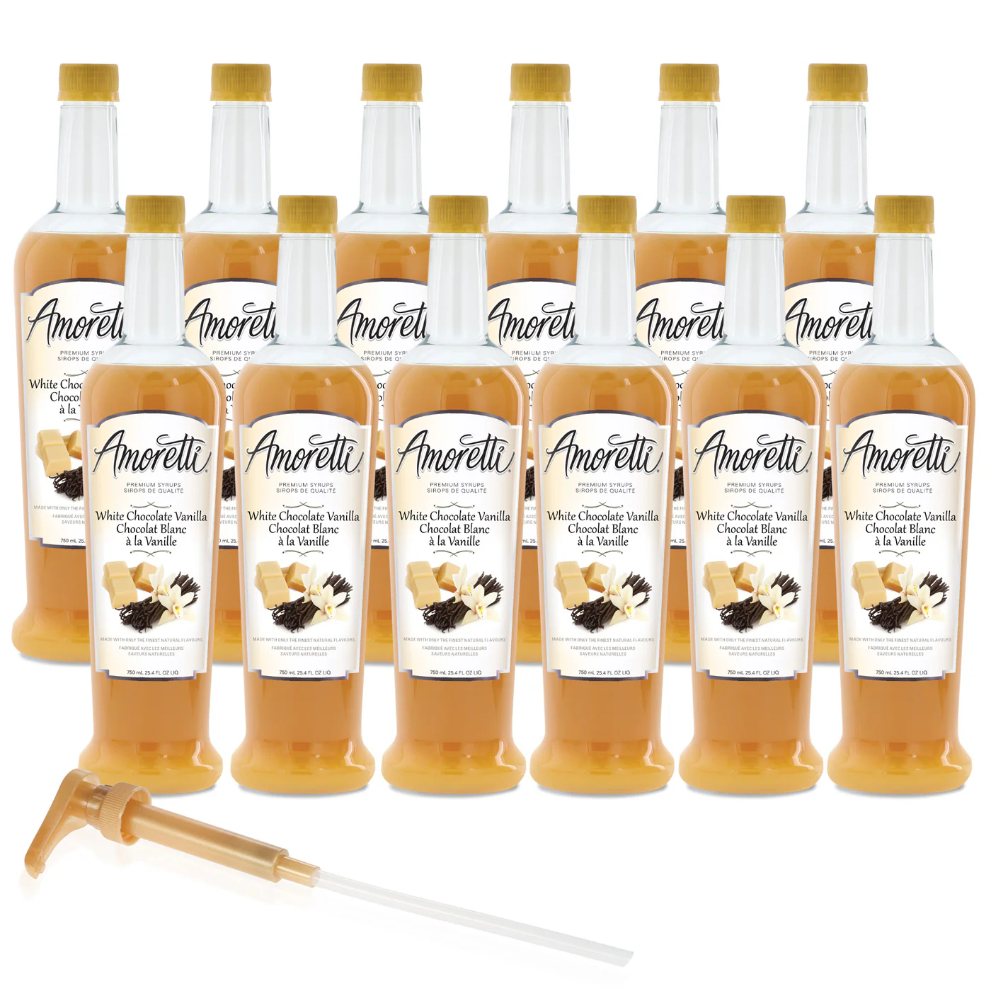 Premium White Chocolate Vanilla Syrup - Image 4