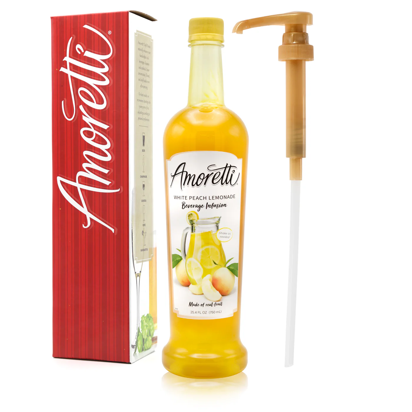 White Peach Lemonade Beverage Infusion