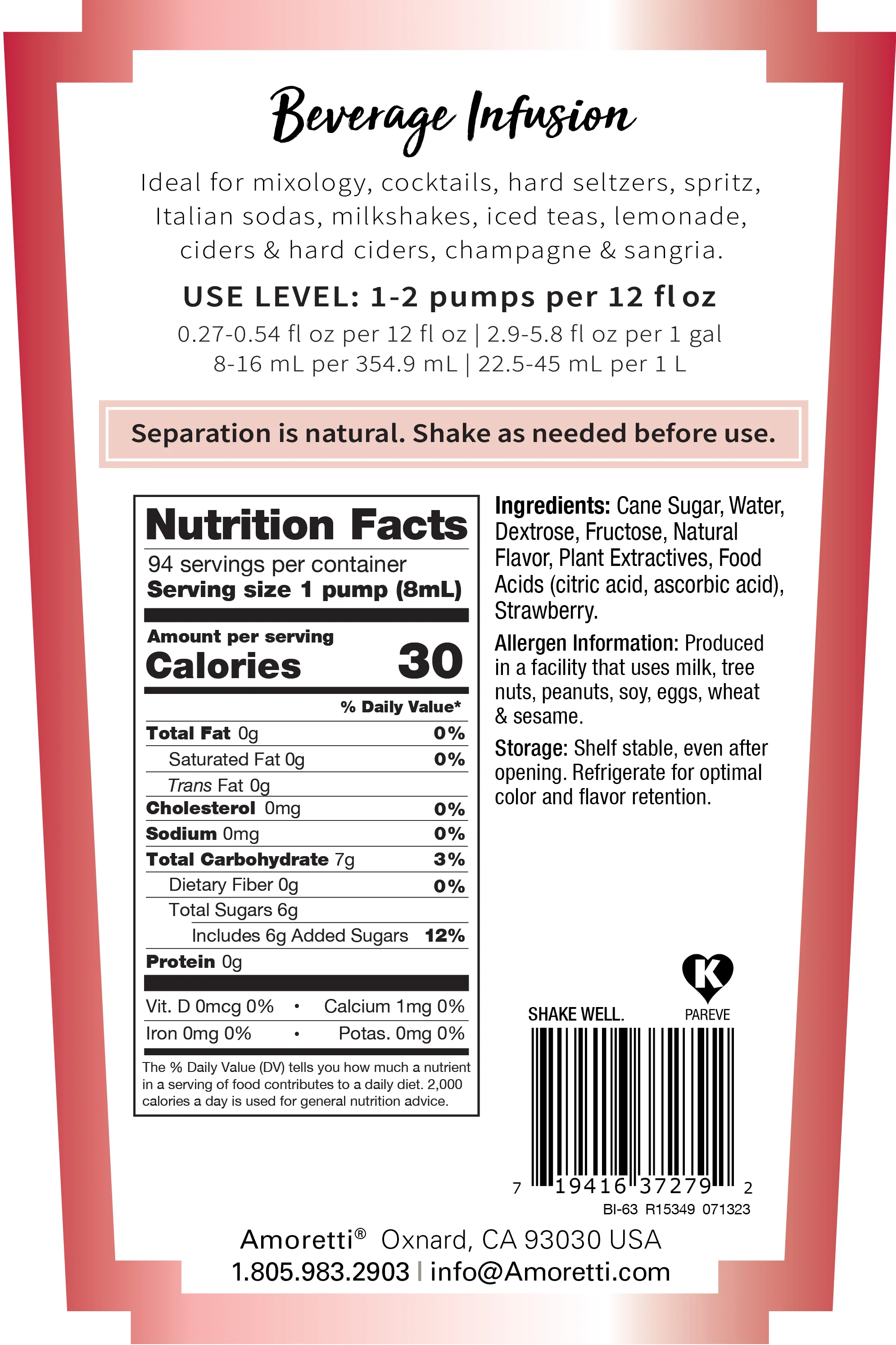 Wild Strawberry Beverage Infusion - Image 2