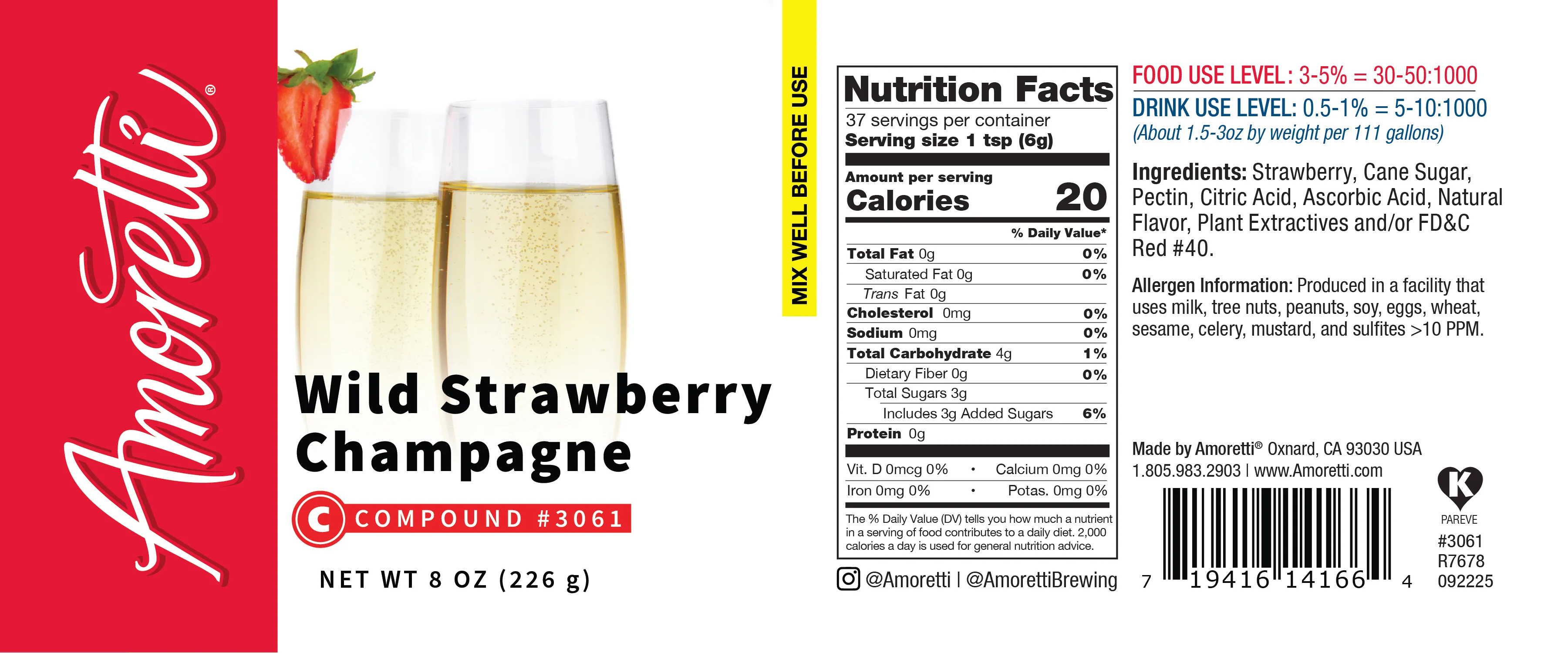 Wild Strawberry Champagne Compound - Image 2