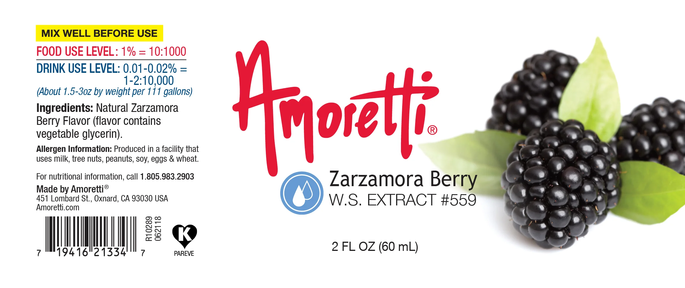 Zarzamora Berry Extract Water Soluble - Image 2